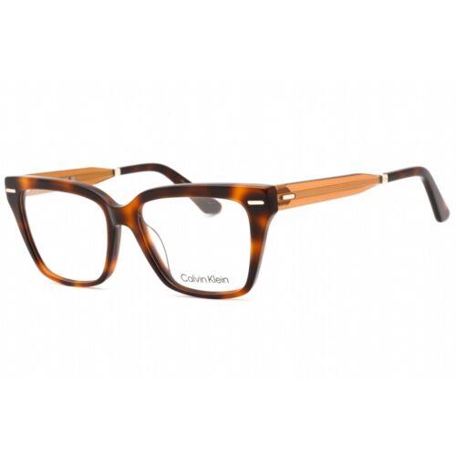 Calvin Klein Women`s Eyeglasses Tortoise Plastic Frame Clear Lens CK22539 240