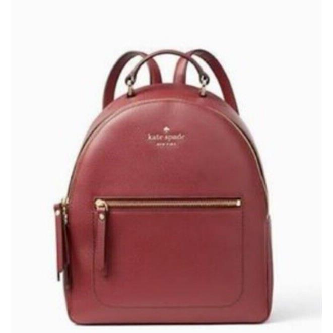 Kate Spade Thompson Street Brooke Leather Backpack Sienna PXRU9008