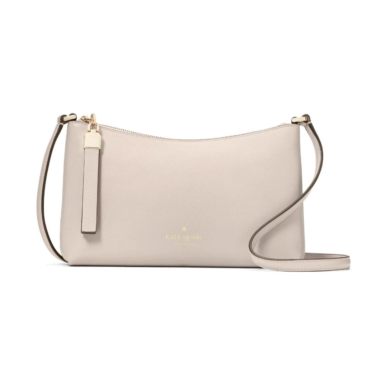 New Kate Spade Sadie Crossbody Saffiano Leather Tusk with Dust Bag