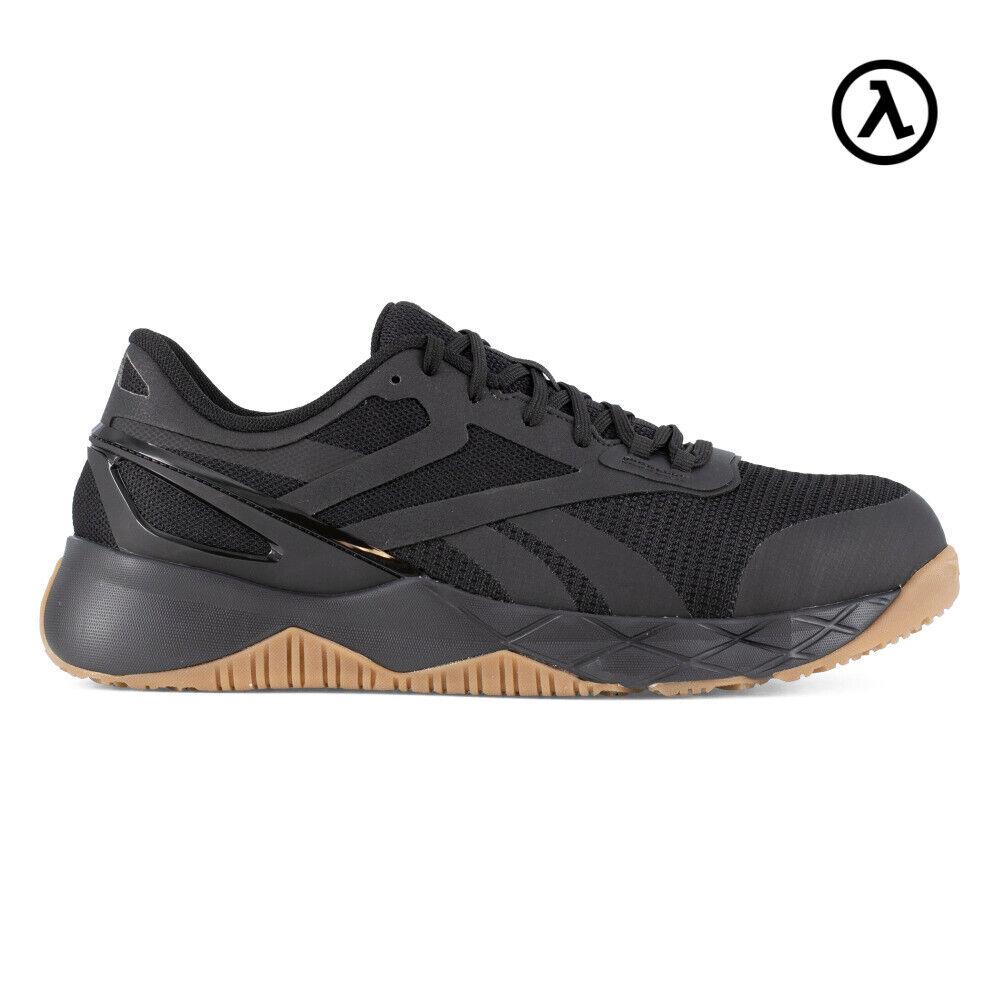 Reebok Nanoflex TR Work Men`s Athletic Shoe Black Boots RB3317 - All Sizes
