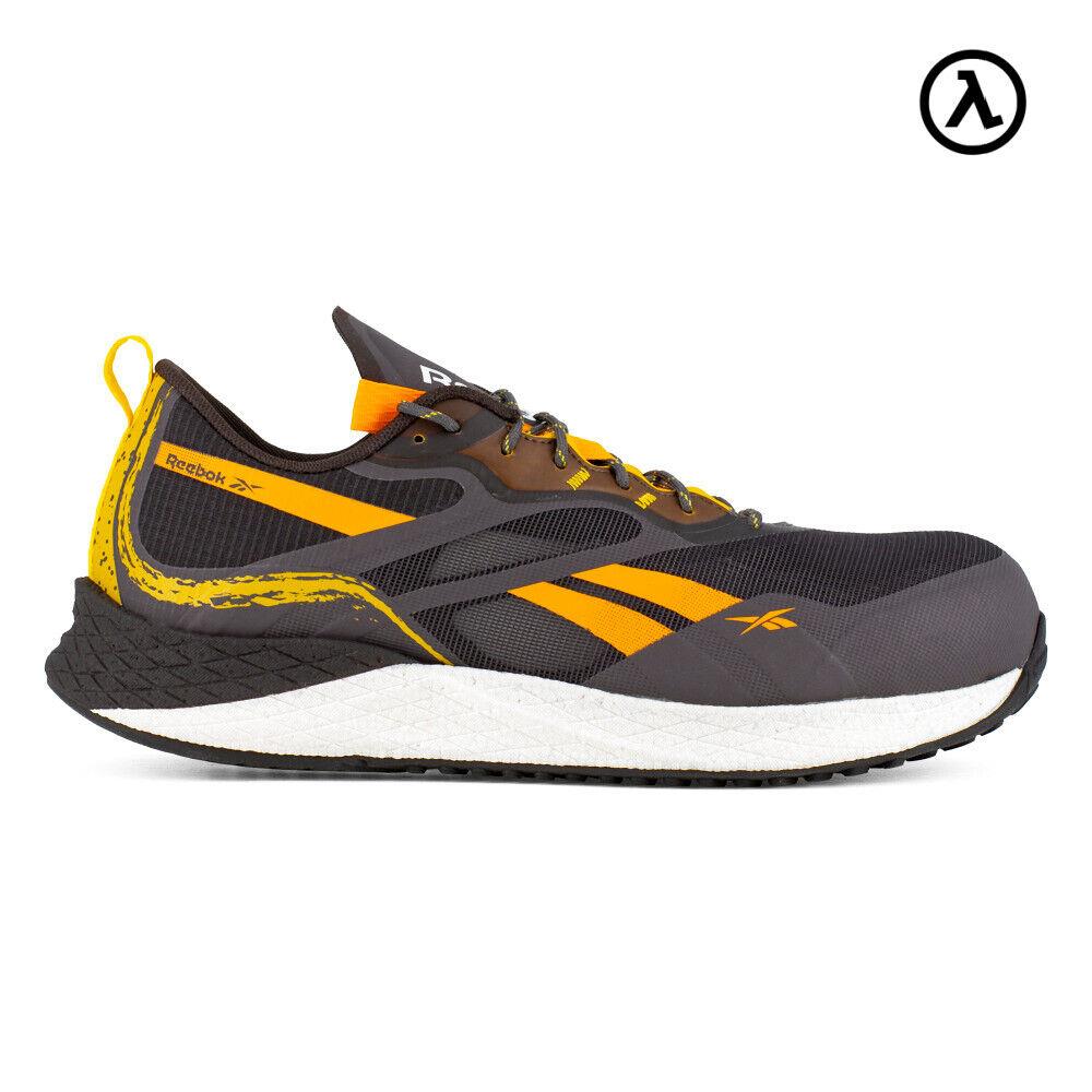 Reebok Floatride Energy 3 Adventure Work Men`s Athletic Shoe Boots RB3495 - Black and Orange