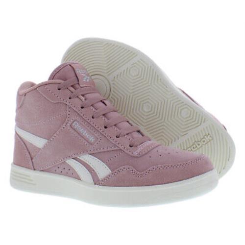 Reebok Club High Top Womens Shoes Size 10 Color: Pink/white