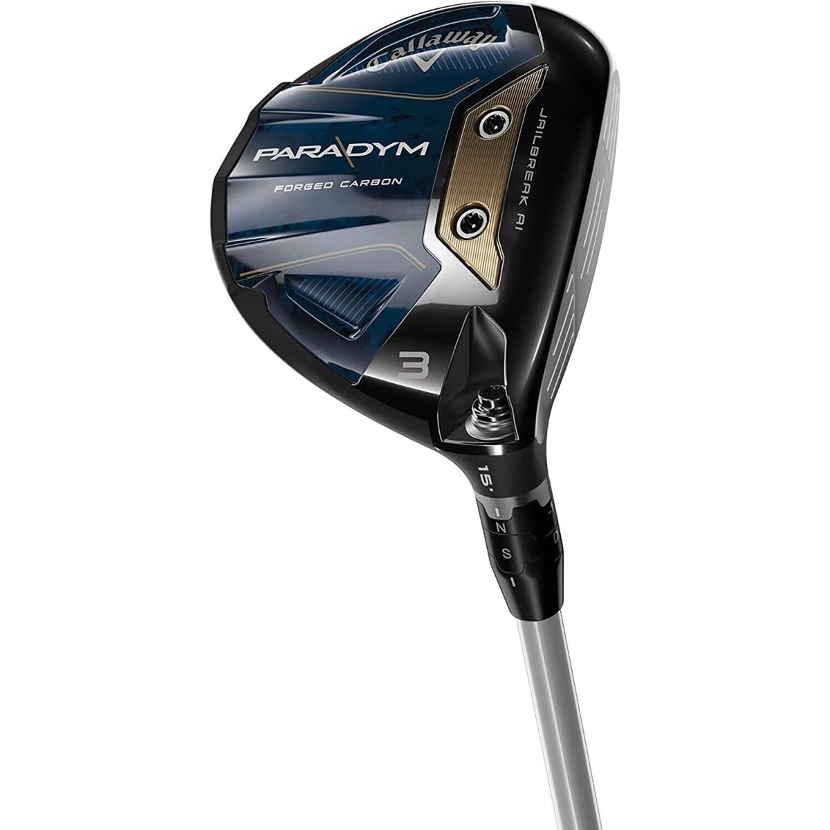 Callaway Golf RH Paradym Fairway 5 Wood Hzrdus Black 70 Stiff Flex 18 Club