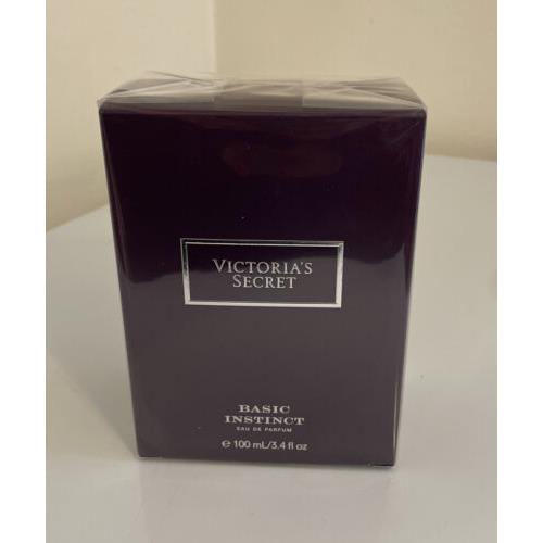 Victoria`s Secret Basic Instinct Perfume Edp Eau De Parfum 3.4 oz Ne