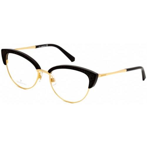 Swarovski SK5363-048-53 Eyeglasses Size 53mm 17mm 145mm Brown Women