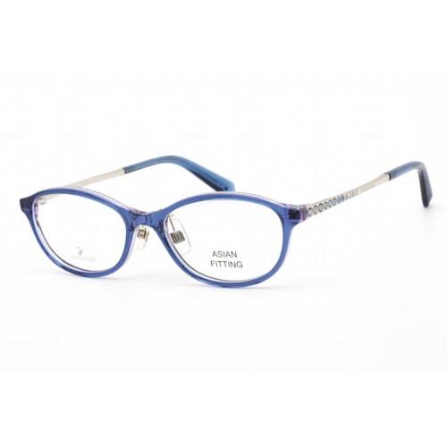 Swarovski SK5379D-092-53 Eyeglasses Size 53mm 17mm 140mm Blue Women