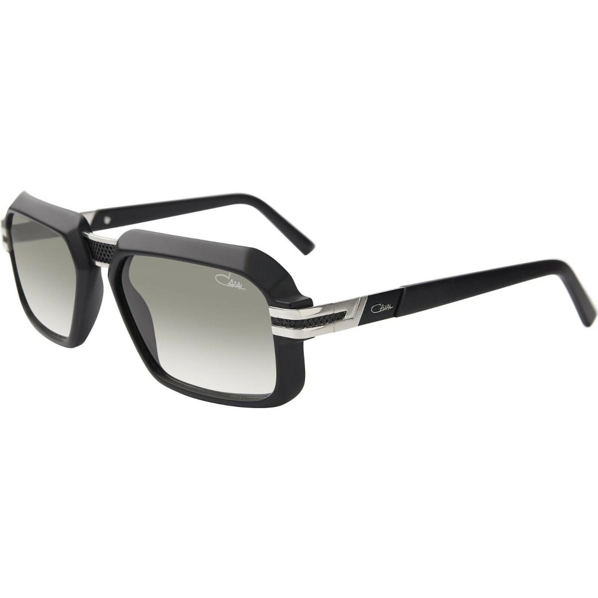 Cazal 8039 Matte Black/grey Green Shaded 002 Sunglasses