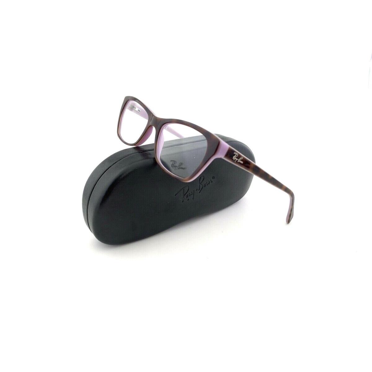 Ray-ban Frames Tortoise Over Violet Acetate RB5298 5240 51 17 135 Women`s