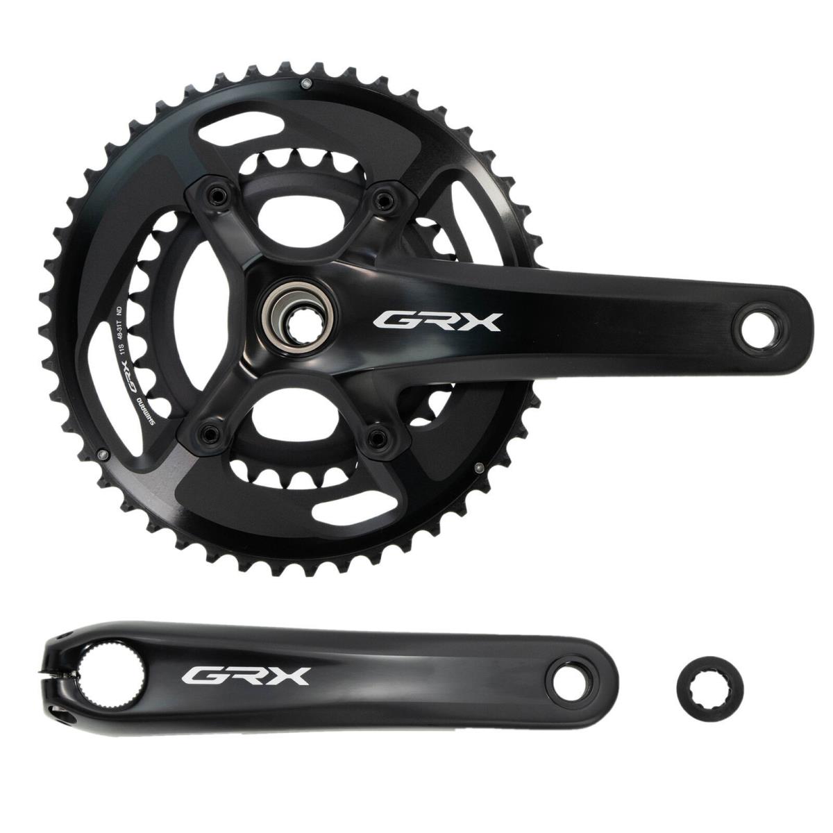 Shimano Grx FC-RX810-2 Crankset 48-31T 2x11s 170mm /172.5mm Hollowtech II W/o BB