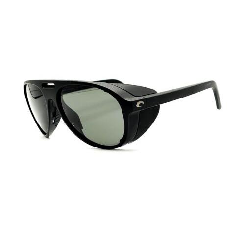 Costa Del Mar Sunglasses Grand Catalina Black Matt Back /580G Gray Polarized