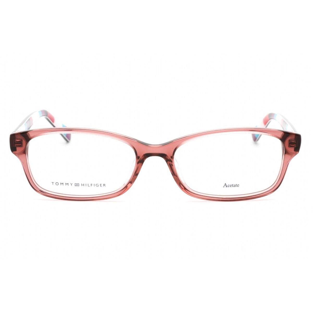Tommy Hilfiger Women`s Eyeglasses Pink Plastic Full Rim Frame TH 1685 035J 00
