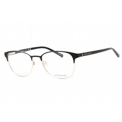 Tommy Hilfiger Women`s Eyeglasses Black Acetate/metal Frame TH 1749 0003 00