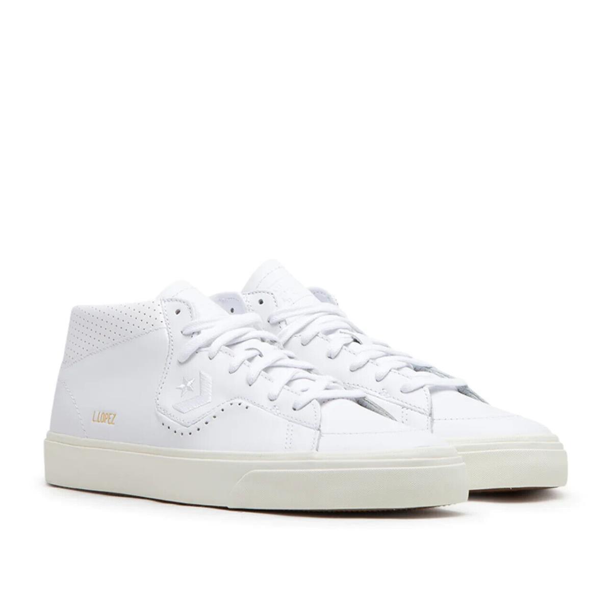 Converse Cons Louie Lopez Pro Mid Leather White A05090C Skate Shoes - White