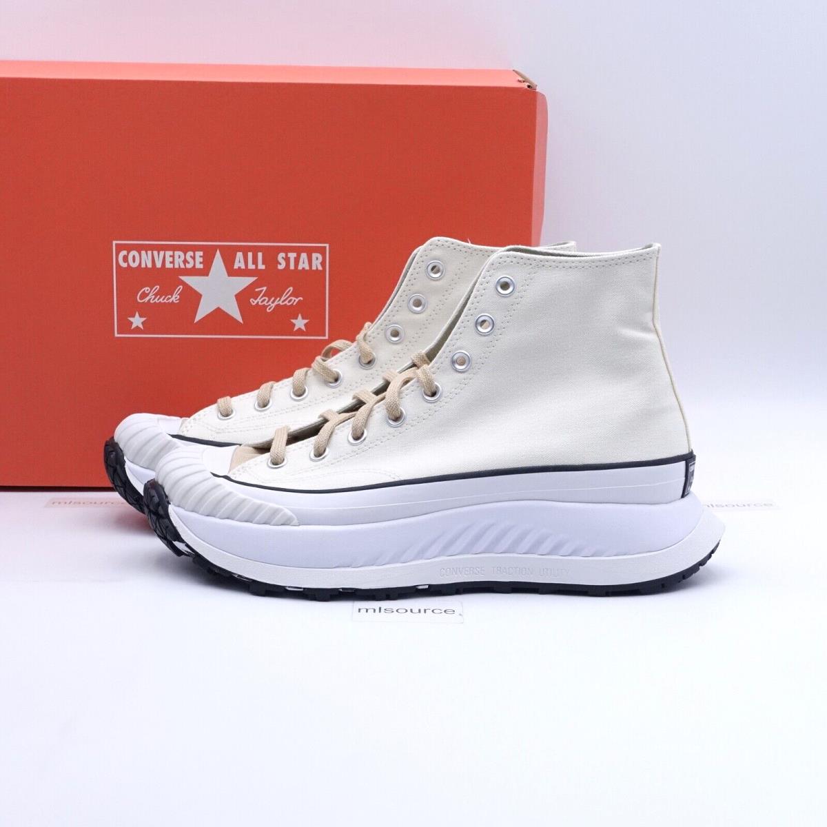 Size 10 Men`s Converse Chuck 70 At-cx Platform Sneakers A04970C Egret/oat Milk - Beige, Manufacturer: Egret/Oat Milk