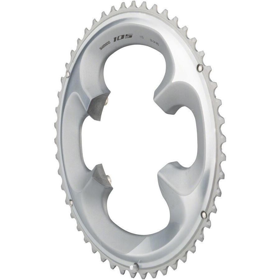 Shimano 105 FC-R7000 50t 4x110 Bcd Asymmetric Chainring Silver