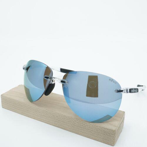 RE116909BL Mens Revo Descend A Polarized Sunglasses