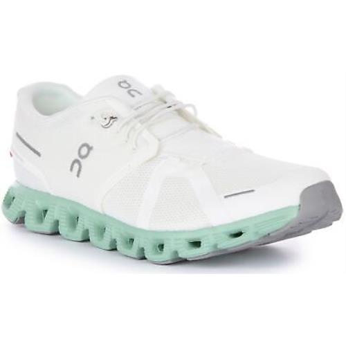 On Running Cloud 5 Cloudtec Running Shoe White Mens US 7 - 13