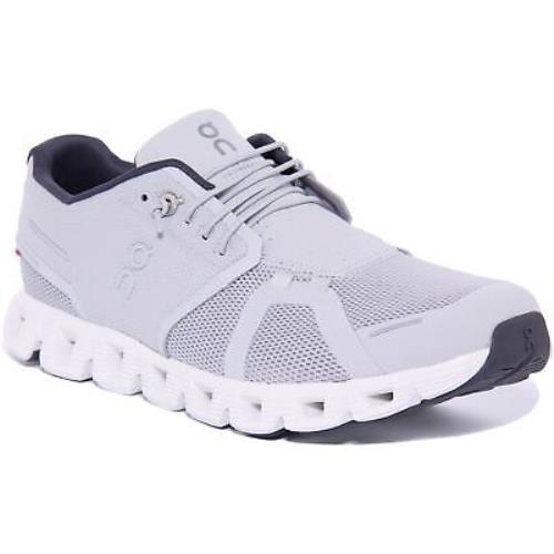 On Running Cloud 5 Mesh Running Shoes Light Grey Mens Size US 7 - 13 - LIGHT GREY