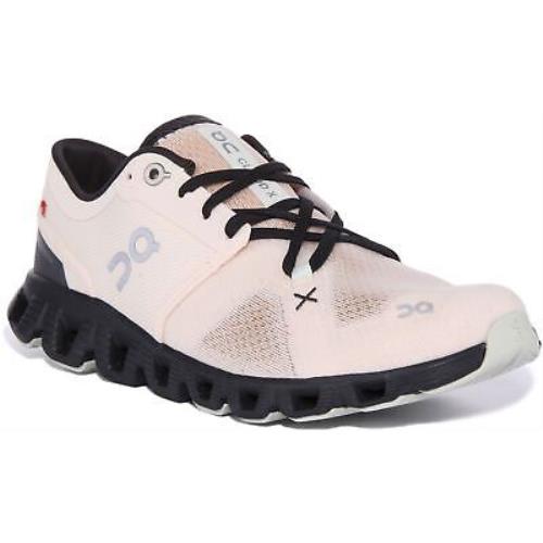 On Running Cloud X 3 Everyday Running Shoes Rose Womens US 5 - 10