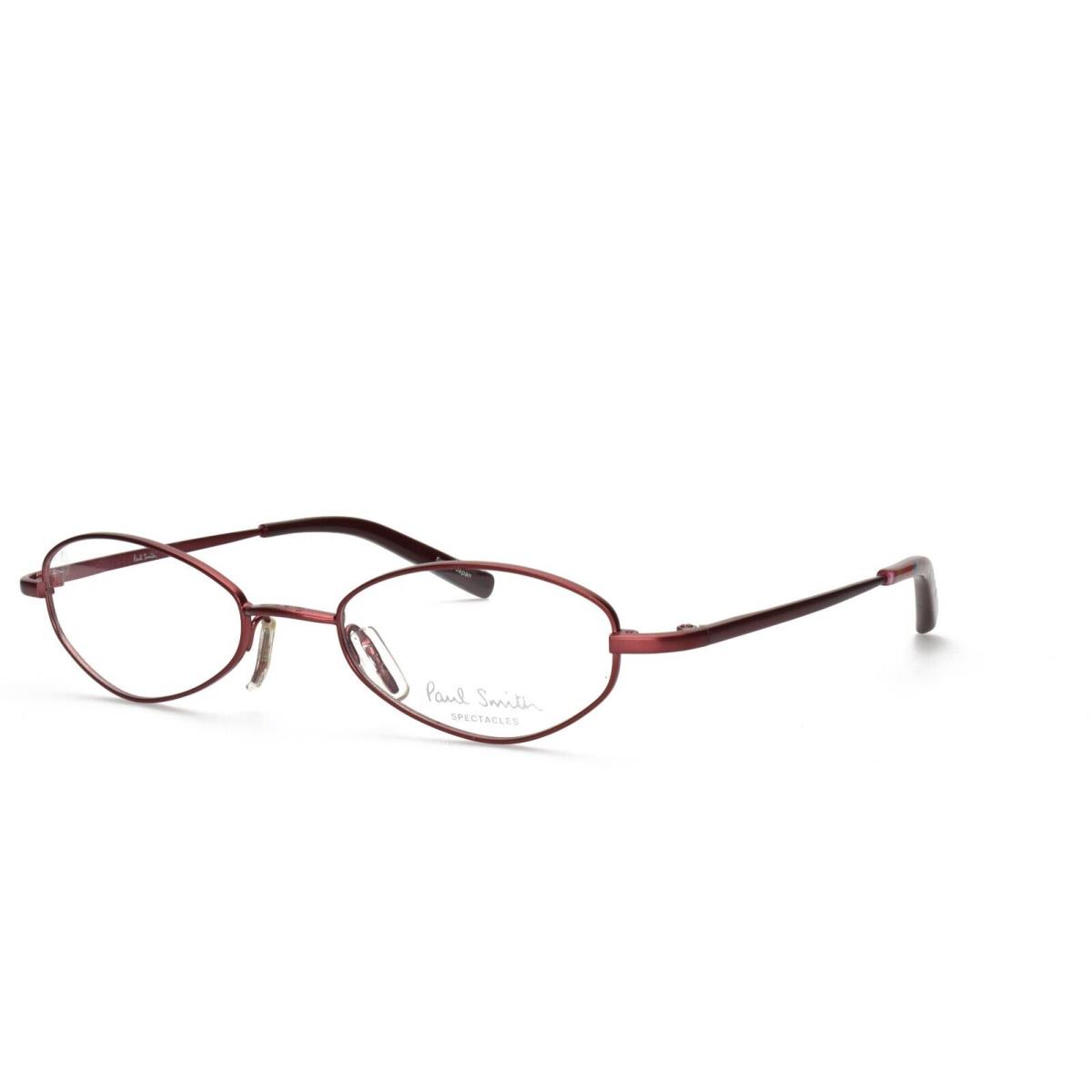 Paul Smith 198 Rou 48-19-132 Red Vtg Vintage Eyeglasses Frames