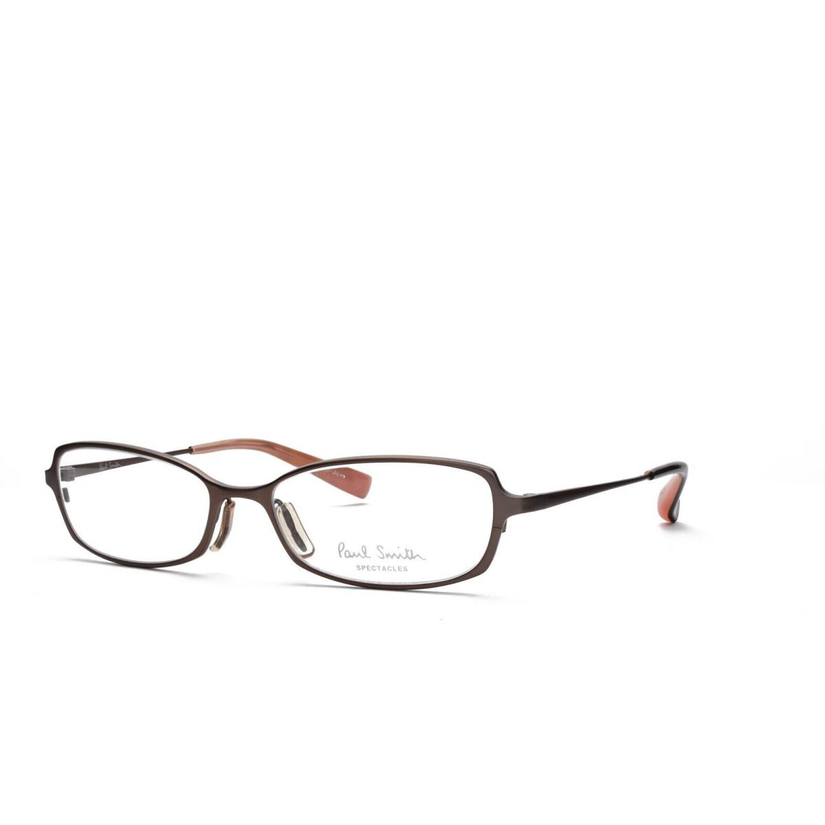 Paul Smith 188 MC 51-16-130 Brown Vtg Vintage Eyeglasses Frames Titanium