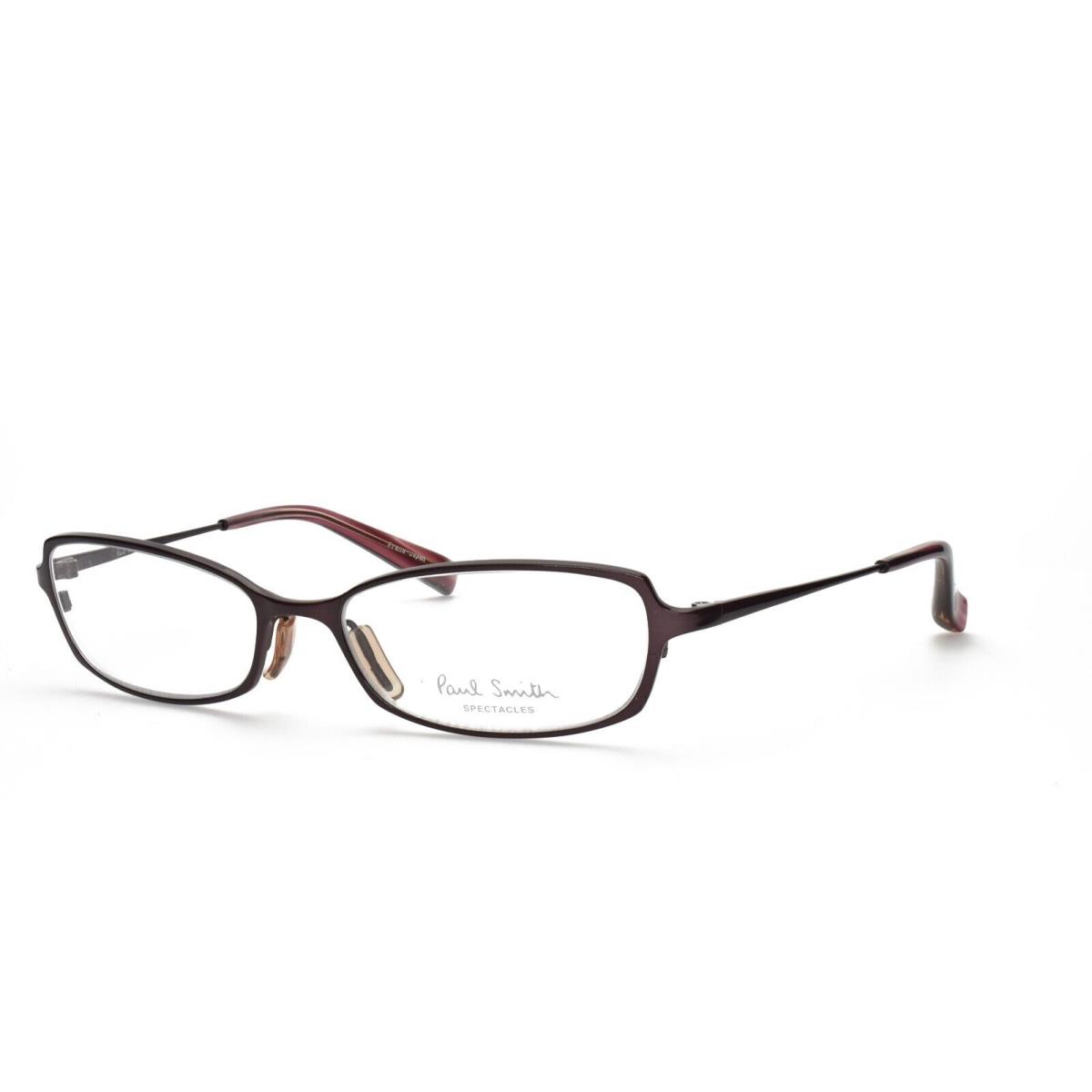 Paul Smith 188 PL 51-16-130 Burgundy Vtg Vintage Eyeglasses Frames Titanium