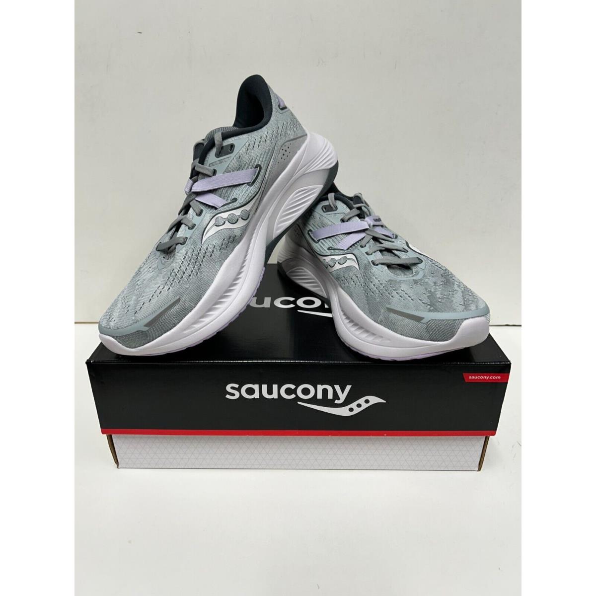 Saucony Guide 16 Women`s Running Shoes Concrete/Mauve (22)