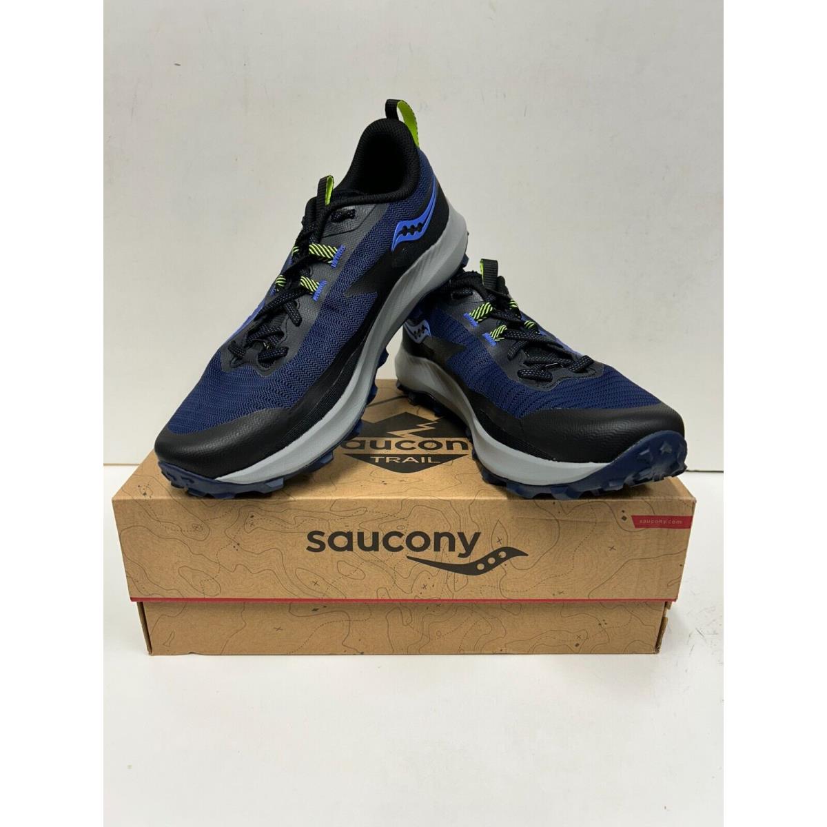 Saucony Peregrine 13 Women`s Running Shoes Night/Fossil (15)