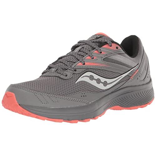 Saucony Women`s Cohesion Tr15 Running Shoe Charcoal/Coral