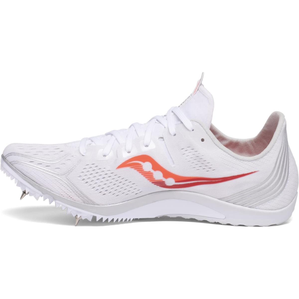 Saucony Women`s Endorphin 3 Track and Field Shoe White | Vizired