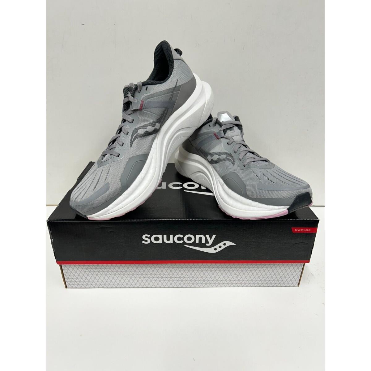Saucony Tempus Women`s Running Shoes Alloy/Quartz (15)