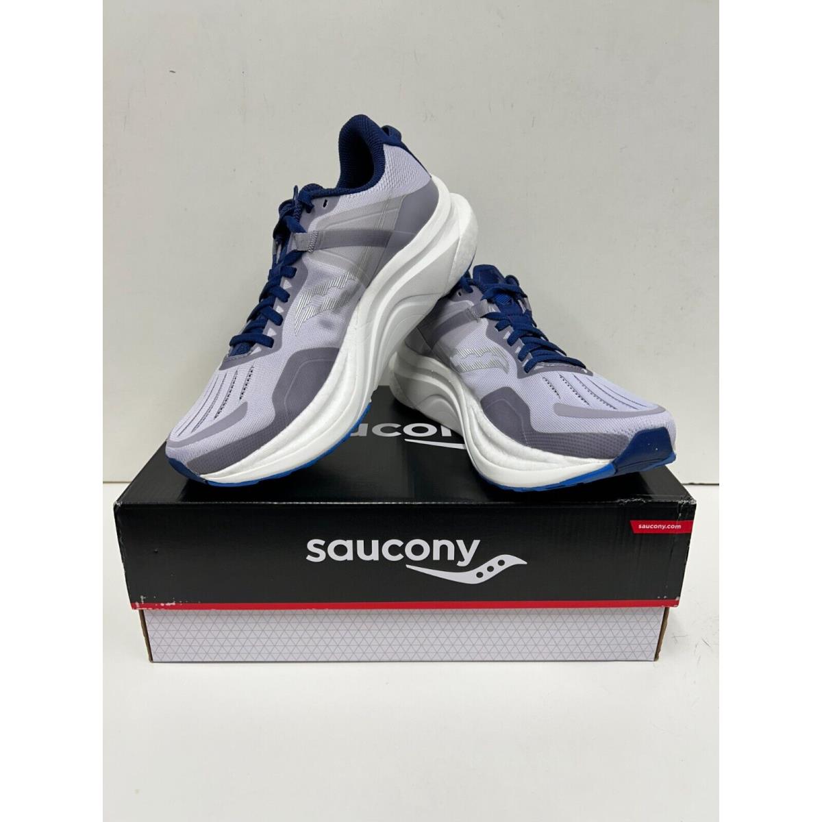 Saucony Tempus Women`s Running Shoes Mauve/Indigo (32)