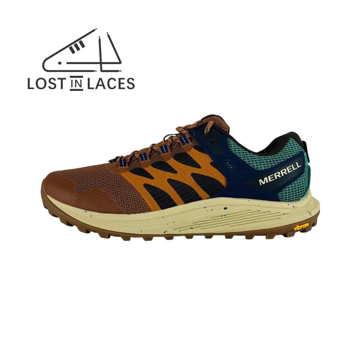 Merrell Nova 3 Nutshell Papaya Hiking Men`s Trail Running Shoes J068091