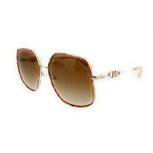 Michael Kors 0MK1127J 10143B Gold Square Sunglasses