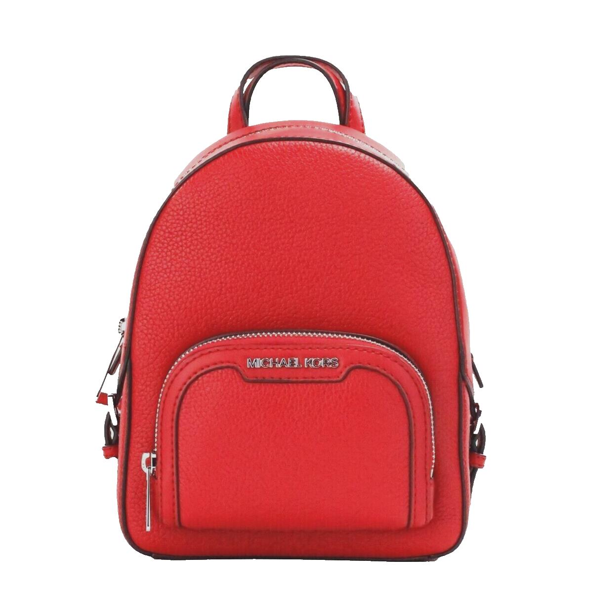 Michael Kors Jaycee Extra-small Convertible Backpack Bright Red / Dust Bag