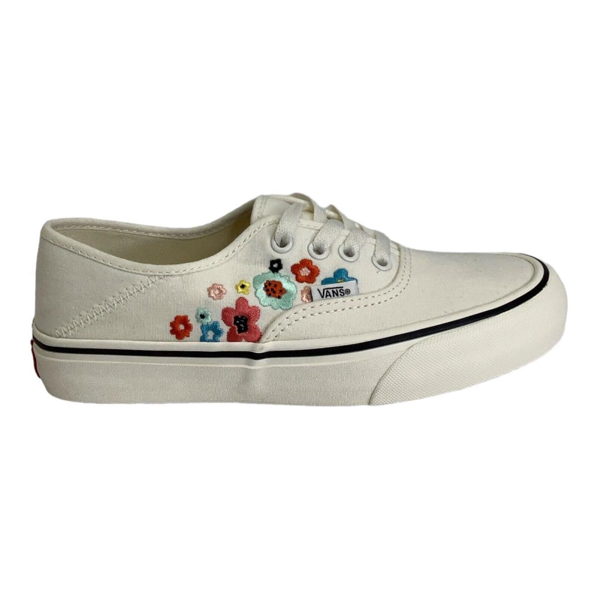 Vans Authentic Vr3 Vr3 Skating Groovy Floral Marshmallow M 8 W 9.5 EU 40.5 - White