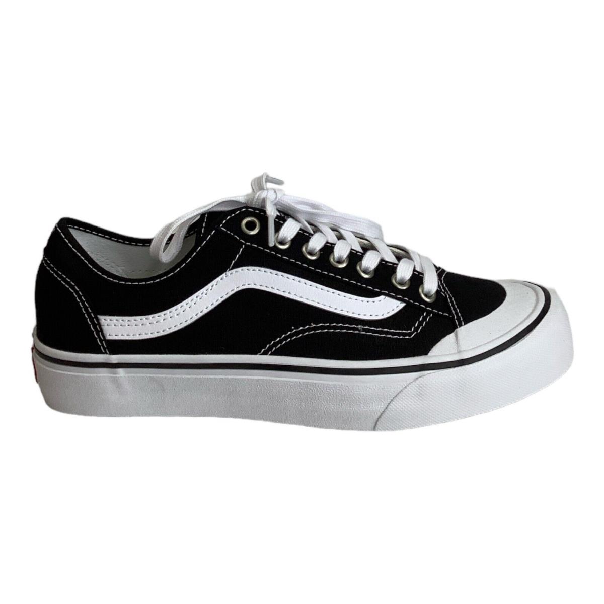 Vans Style 36 Decon Skating Shoes Black/white Mens 7.5 Womens 9 EU 40 - Black