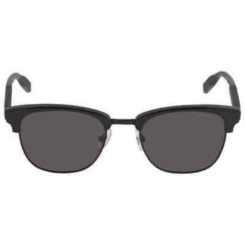 Montblanc Grey Browline Men`s Sunglasses MB0164S 001 52 MB0164S 001 52