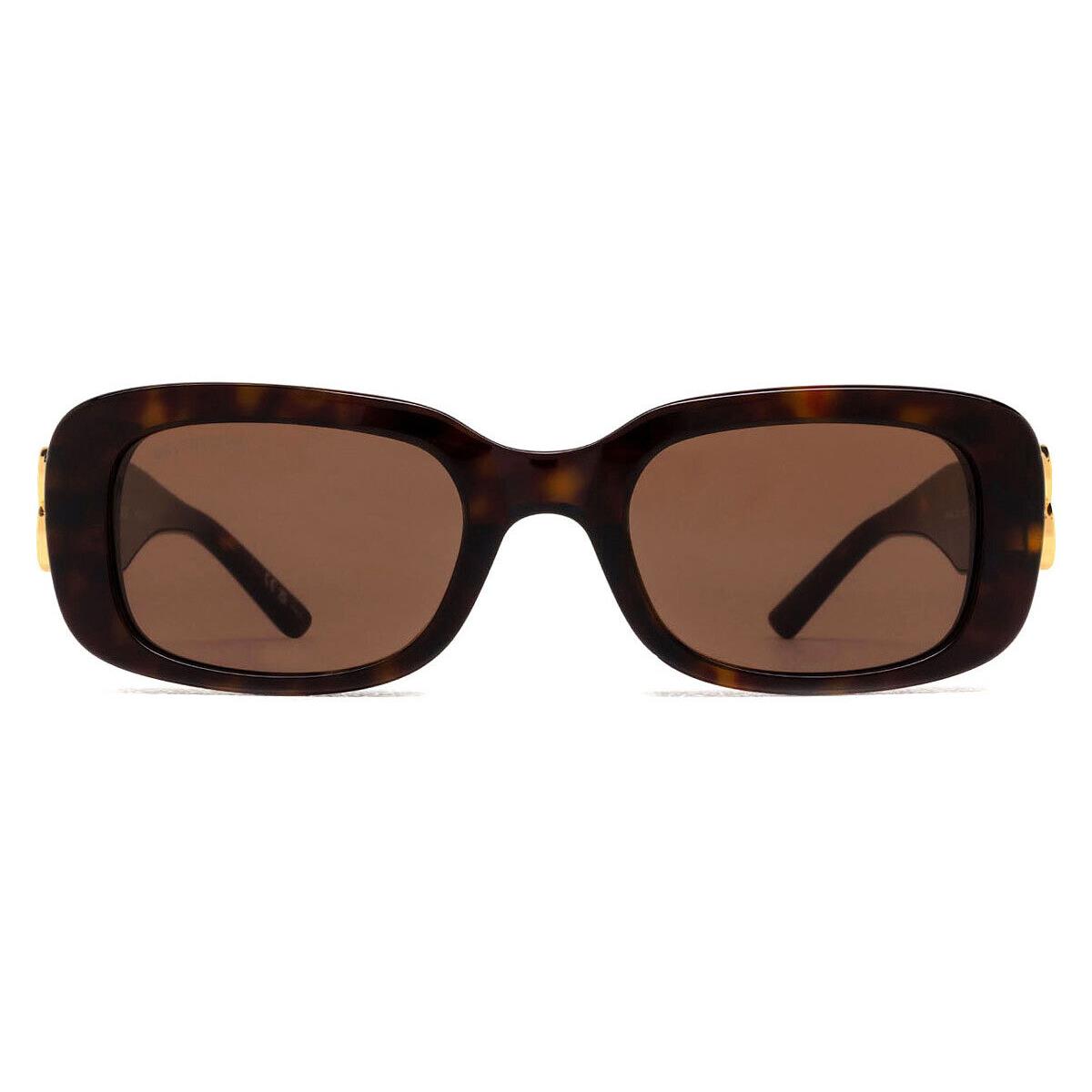 Balenciaga BB0310SK Sunglasses Women Havana / Brown 53mm