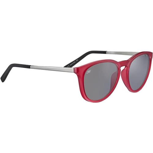 Serengeti Polarized Brawley Sunglasses Matte Crystal Pink Frame/smoke Lenses