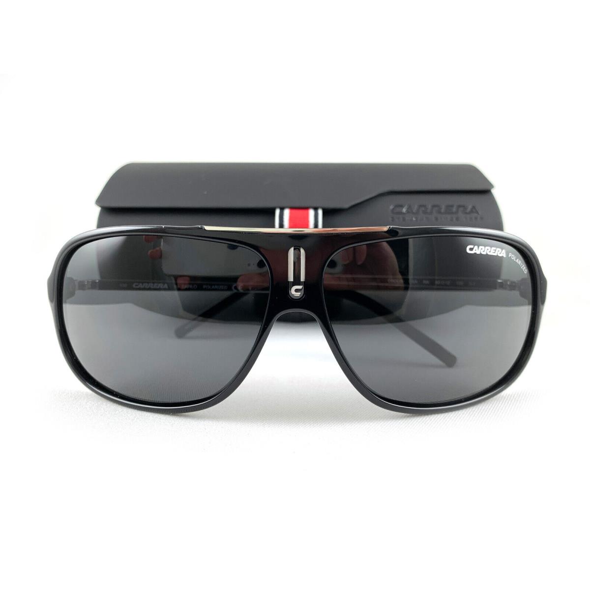 Carrera Sunglasses Cool/s Black Palladium Gray Polarized Csara