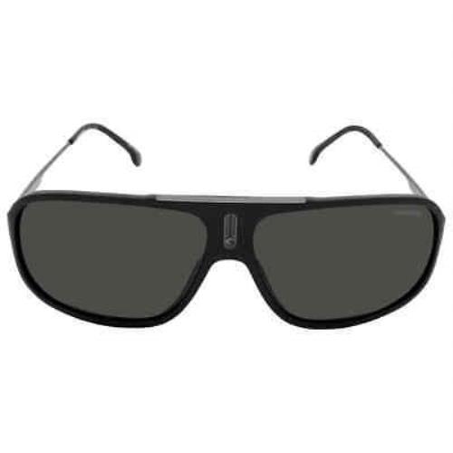 Carrera Polarized Grey Pilot Unisex Sunglasses Cool 65/S 0003/M9 64 - Frame: Black, Lens: Grey