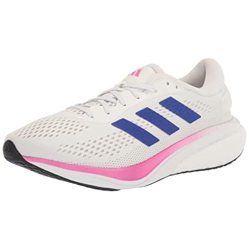 Adidas Men`s Supernova 2 Shoes Running White/Lucid Blue/Lucid Fuchsia