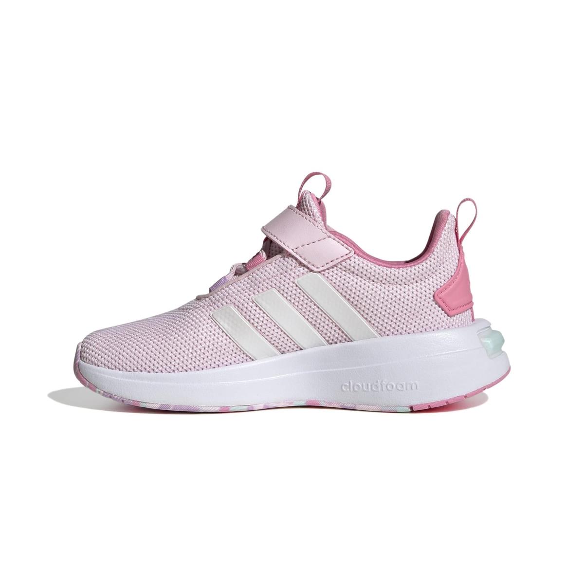 Adidas Unisex-child Racer Tr23 Shoes Sneaker Clear Pink/Zero Metallic/Bliss Pink