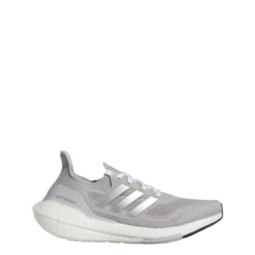 Adidas Women Ultraboost 21 Running Shoes Grey/white GV7724