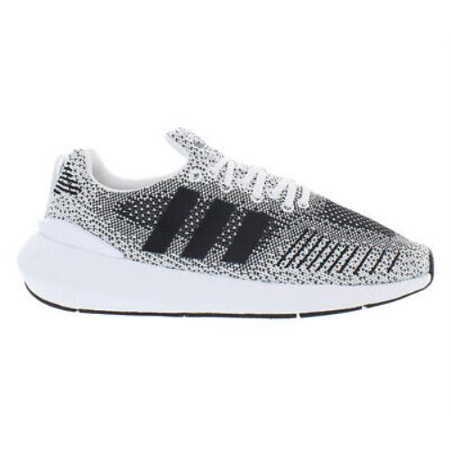 Adidas Swift Run 22 Mens Shoes Size 12 Color: White/black - White/Black, Main: White