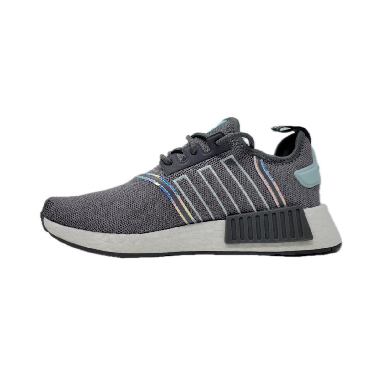 Adidas Originals Women`s NMD-R1 Sneakers Grey/multicolor 7 Medium US - Gray