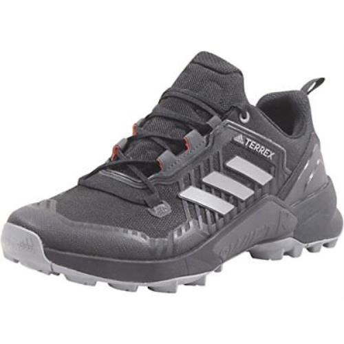 Adidas Men`s Terrex Swift R3 Running Shoes Black/grey/solar Red 11 D M