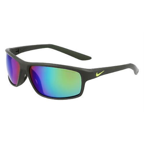 Nike Rabid 22 M DV2153 Matte Sequoia Green Mirror 355 Sunglasses