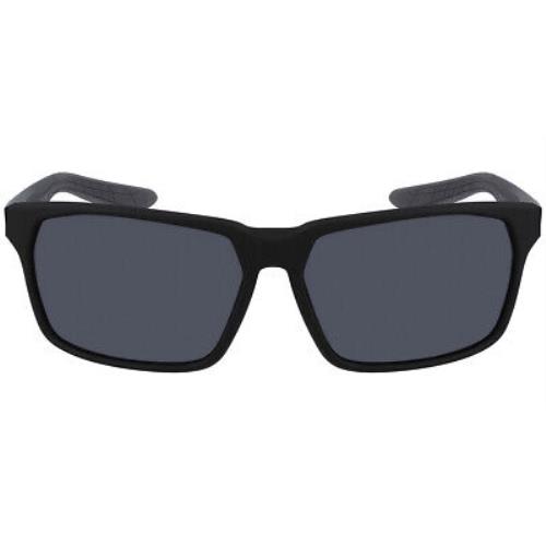 Nike Maverick Rge DC3297 Sunglasses Matte Black Dark Gray 59